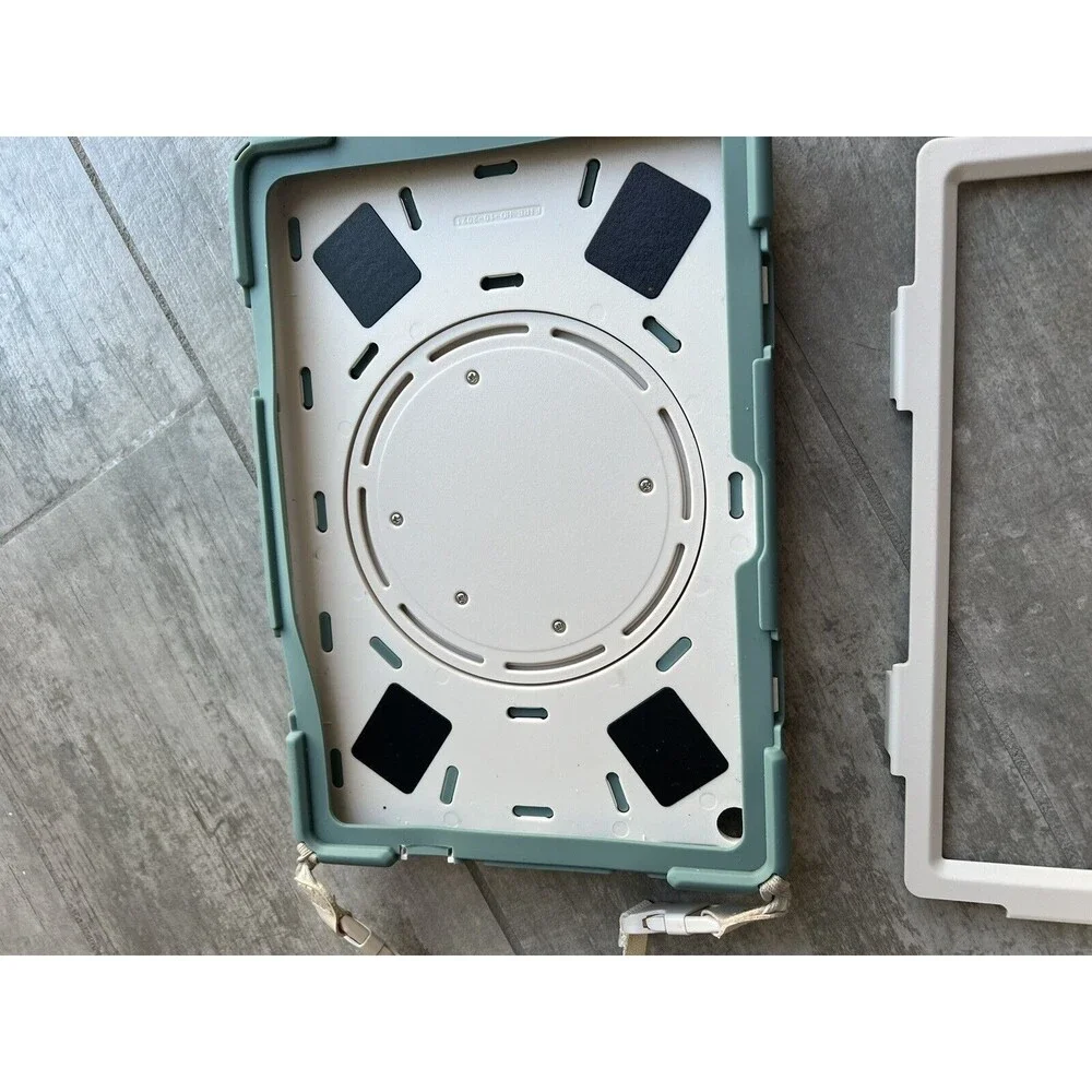 360° Rotating Portable Travel Kids Rugged Stand Carrying Case Fire HD 10 Tablet